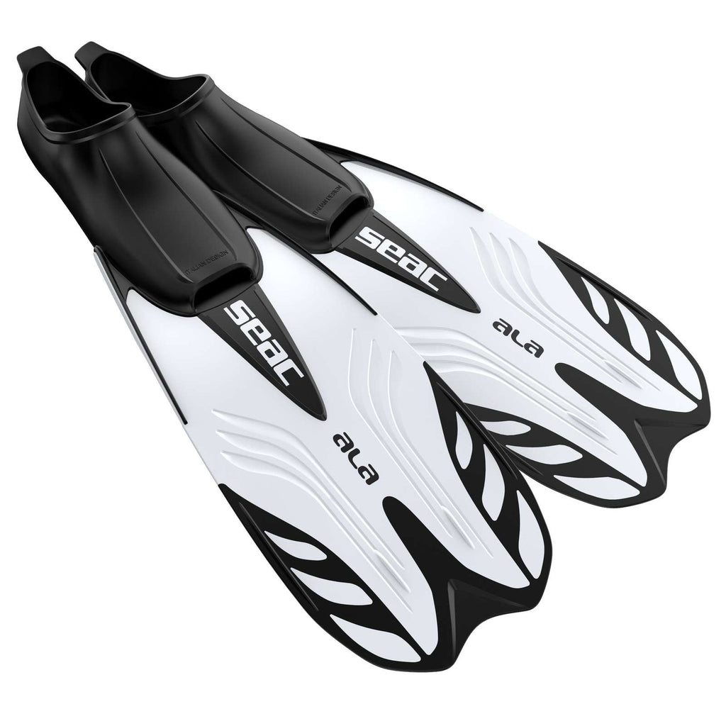 Snorkeling Fins Ala White 42-43 Seac 71-33W-42-43