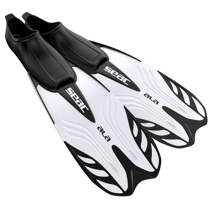 Snorkeling Fins Ala White 42-43 Seac 71-33W-42-43