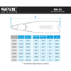 Freediving and Spearfishing Fins Bm30 Black-Blue 39-40 Seac 71-56N-39-40