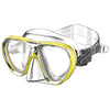 Snorkeling Mask Procida Slt Clear-Yellow Seac 75-46Y