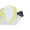 Snorkeling Mask Procida Slt Clear-Yellow Seac 75-46Y