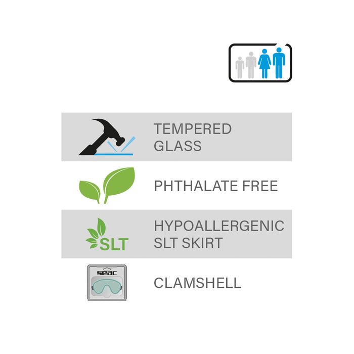 Snorkeling Mask SEAC Panarea