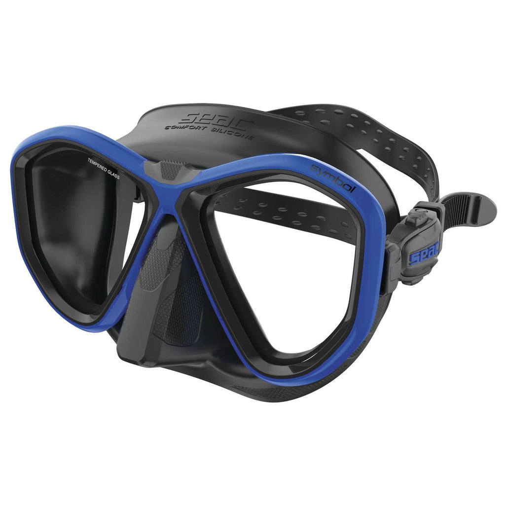 Diving Mask Symbol Black-Blue Seac 75-70B-SBL