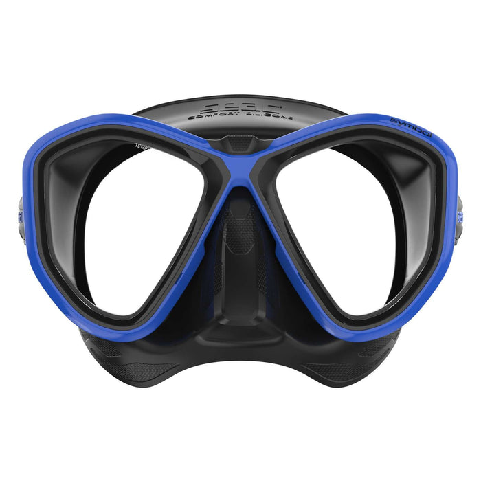 Diving Mask Symbol Black-Blue Seac 75-70B-SBL