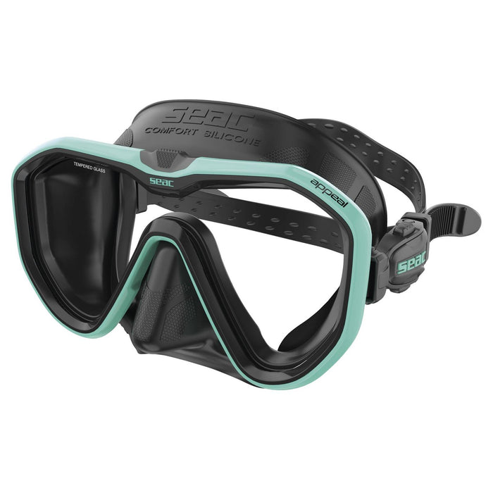Diving Mask Appeal Asin Fit Black-Tiffany Seac 75-75TI-SBL