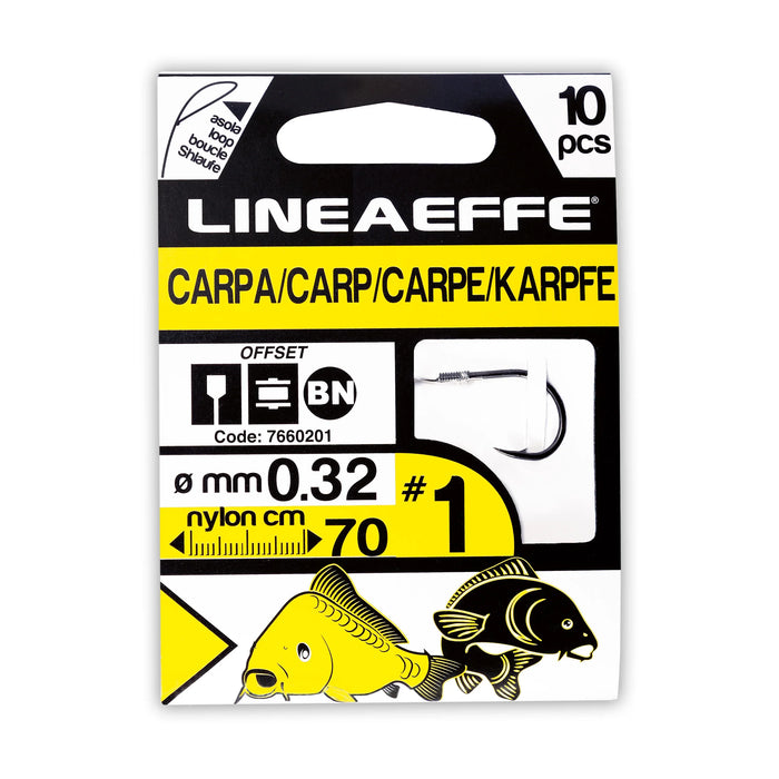 Anzuelos de Pesca Lineaeffe Hi Quality Booklets Carp CM70