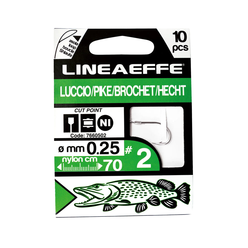 Fishing Hooks Lineaeffe Hi Quality Booklets Pike CM70