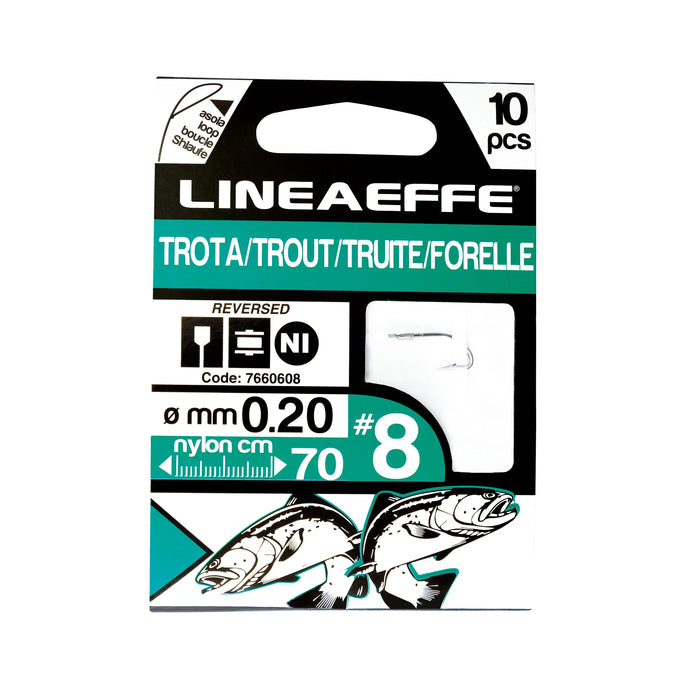 Anzuelos de Pesca Lineaeffe Hi Quality Booklets Trout CM70