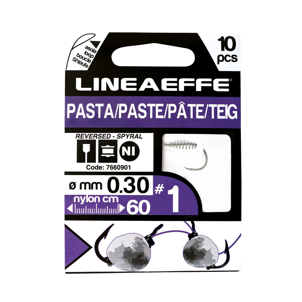 Folleto de anzuelos de alta calidad Lineaeffe Paste CM60