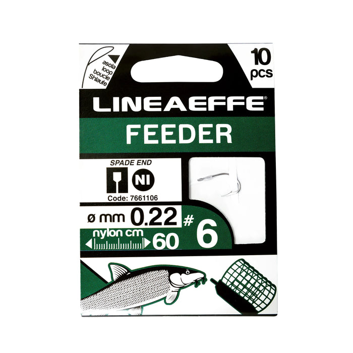 Fishing Hooks Lineaeffe Hi Quality Booklets Feeder CM60