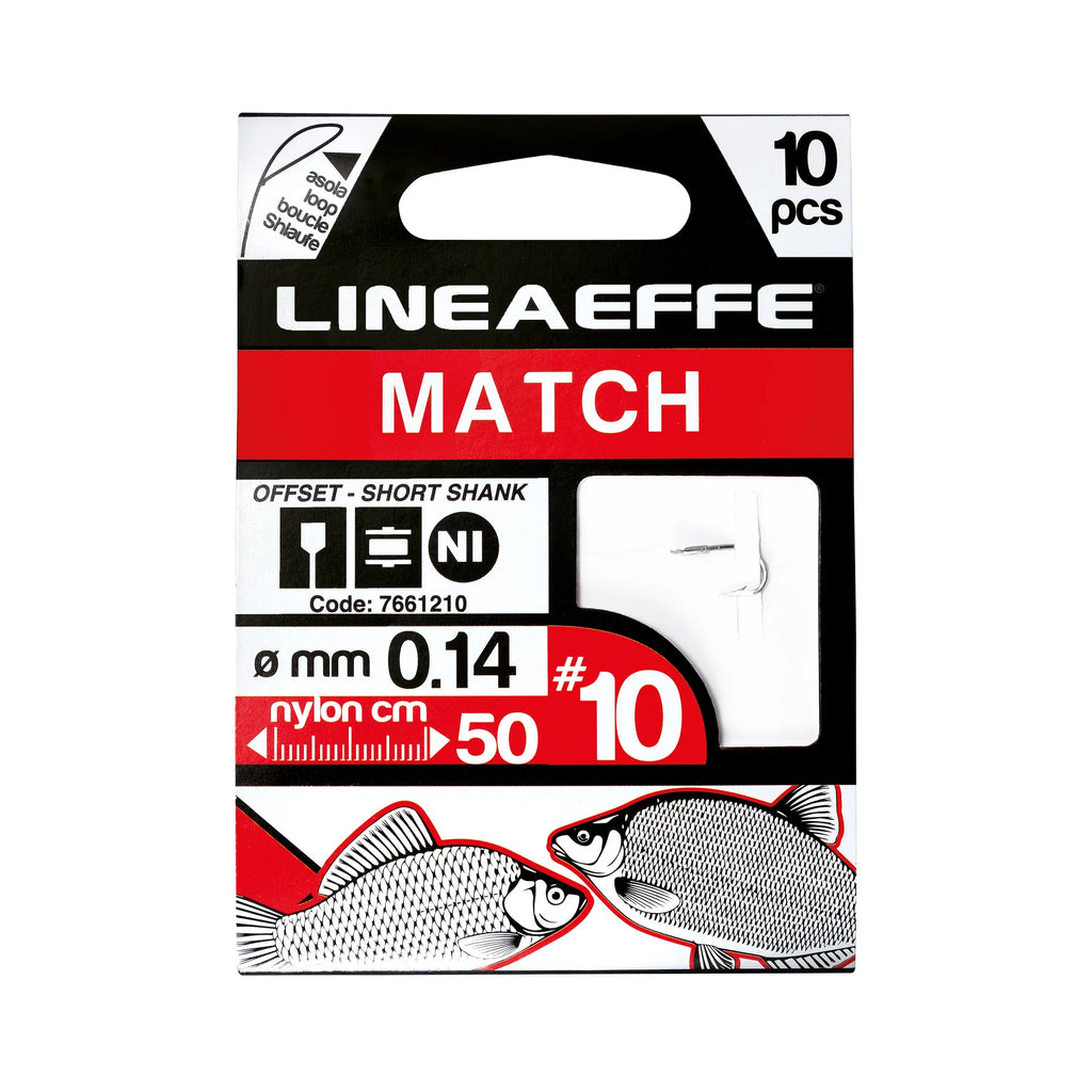 Anzuelos de Pesca Lineaeffe Hi Quality Booklets Match