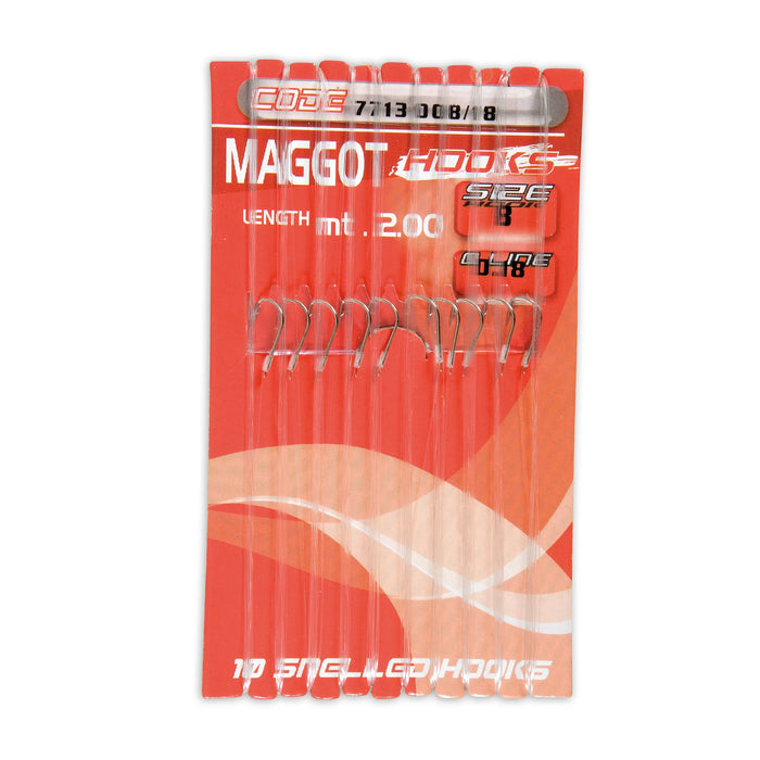 Fishing Hooks Lineaeffe Maggot Hooks