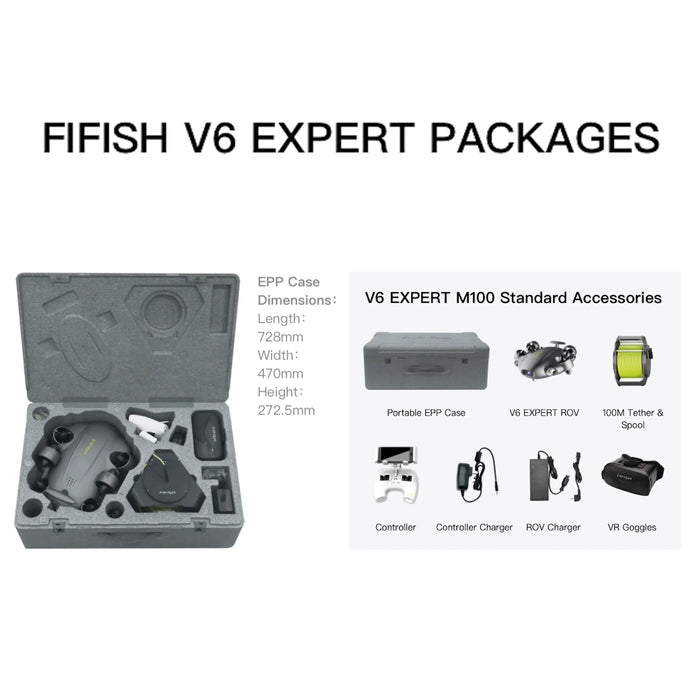 Underwater ROV Fifish V6 Expert Qysea