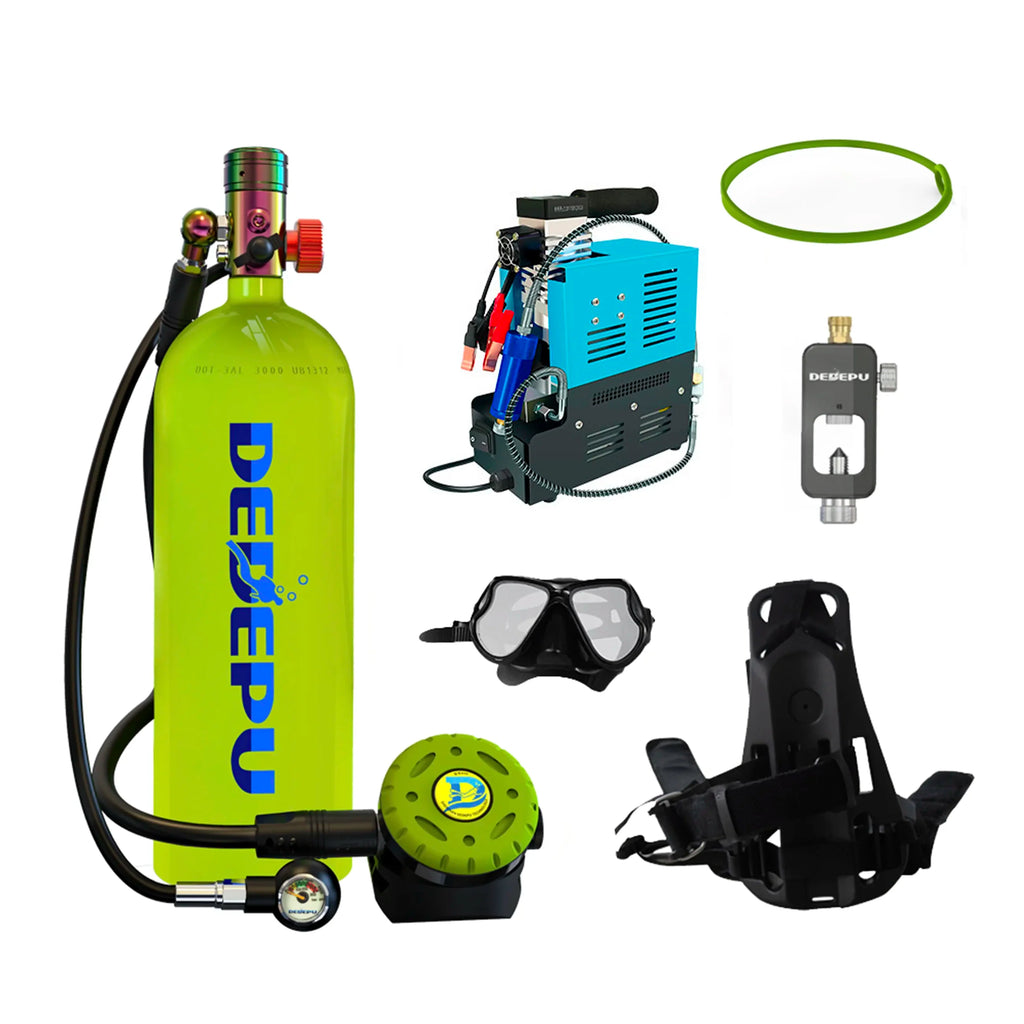 Mini Scuba Tank Dedepu D20 2,3L Single