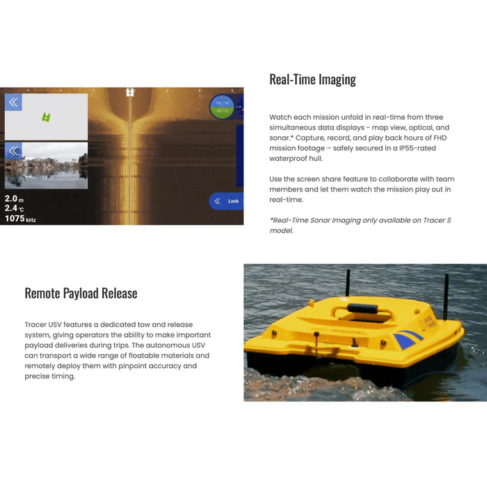 USV Marine Thinking Tracer