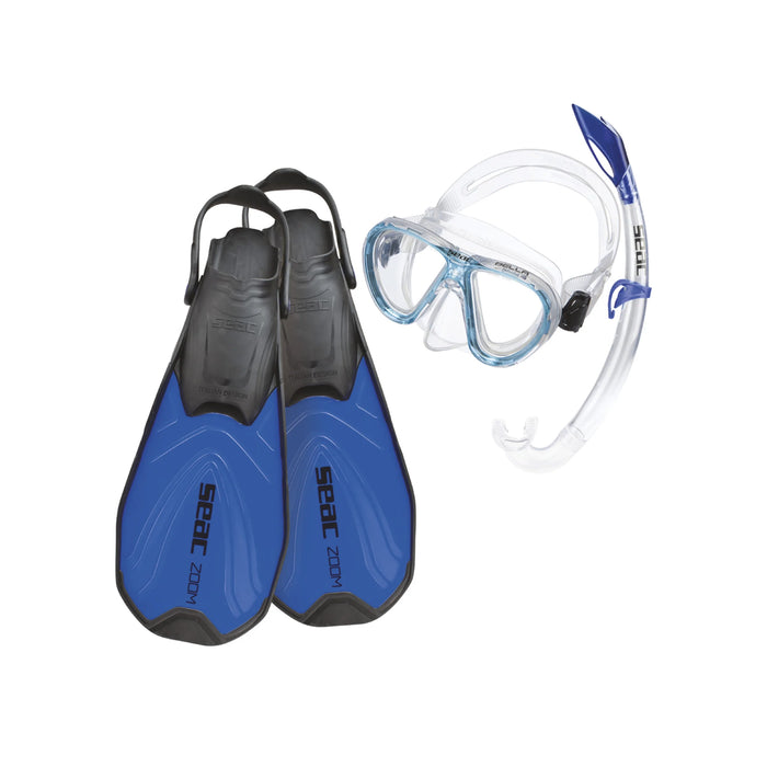 Juego de Snorkel SEAC Tris Zoom JR