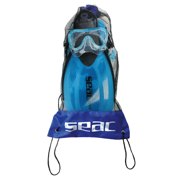 Juego de Snorkel SEAC Tris Sprint Dry Adulto