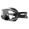 Diving Mask Big Panoramic Black Marlin 9897