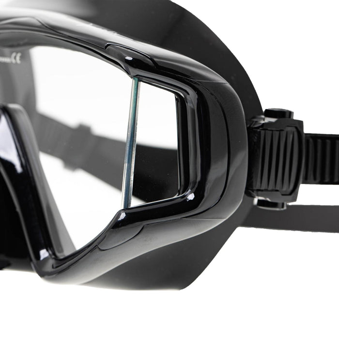 Diving Mask Big Panoramic Black Marlin 9897