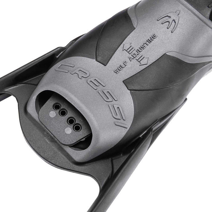 Foot Pocket Freediving Fins Gara Turbo Grey EU 42-43-UK 8-9 Cressi BH015042