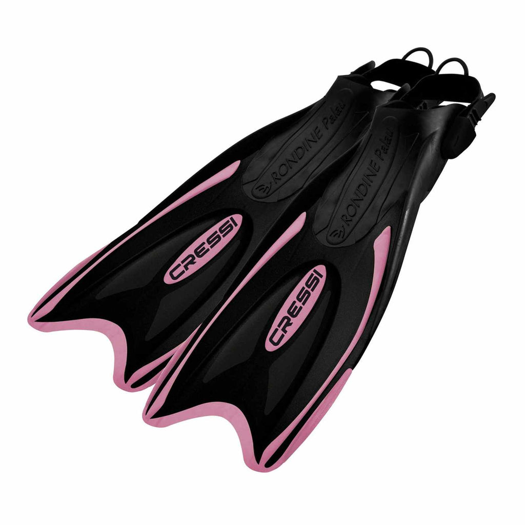 Snorkeling and Swimming Fins Palau Black-Pink EU 32-35-UK 1-2 Cressi CA115432