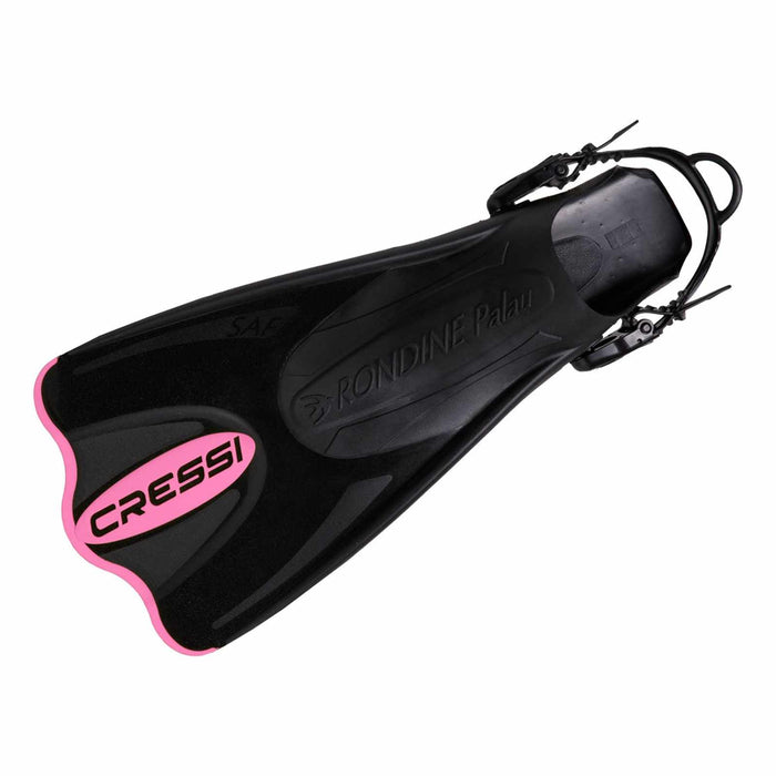 Snorkeling and Swimming Fins Palau Saf Black-Pink EU 38-41 Cressi CA135438