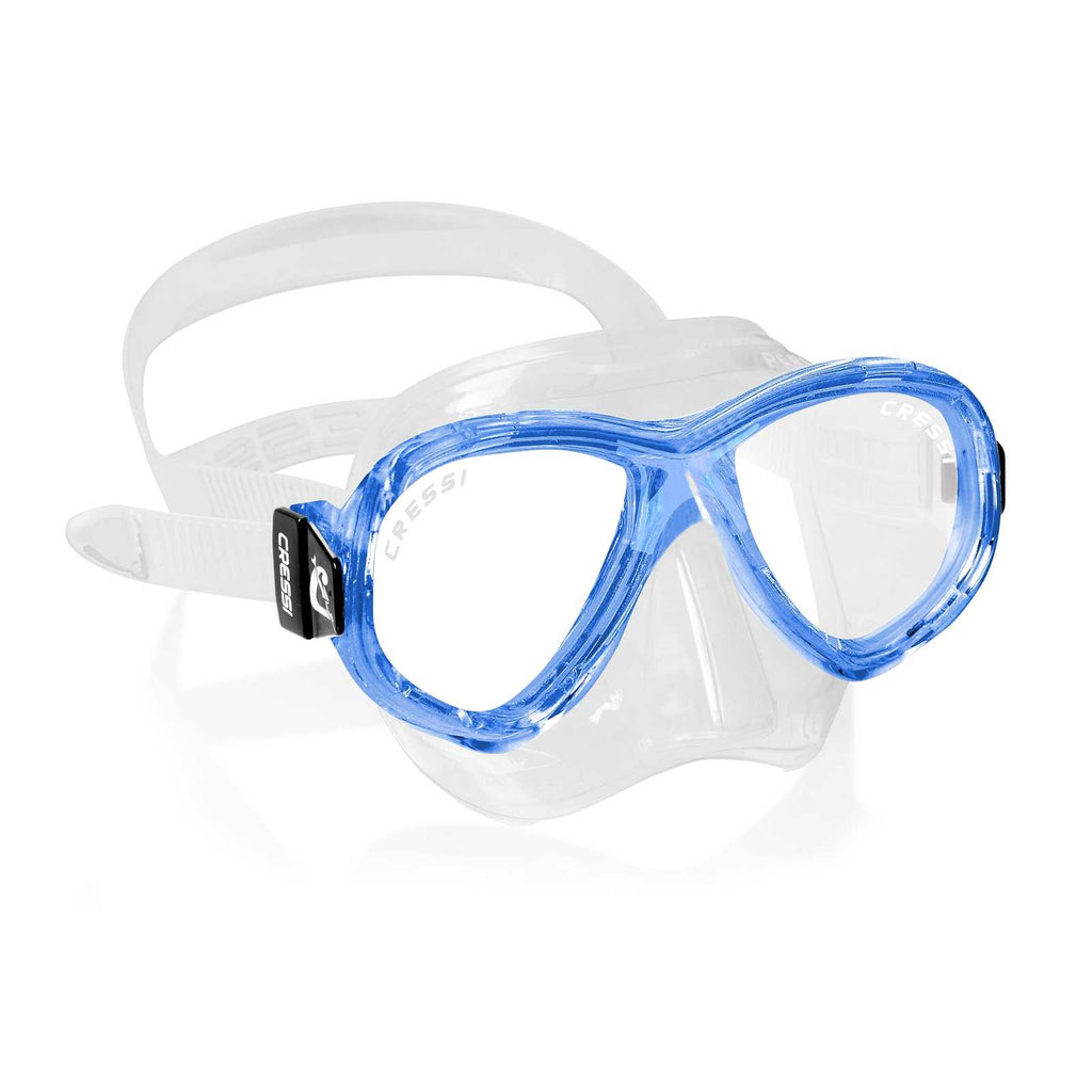 Snorkeling Silicone Mask Perla Kids Transparent-Blue Cressi DN208420