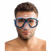 Diving Silicone Mask Focus Transparent-Blue Cressi DS241020