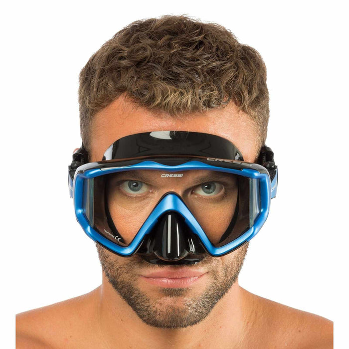 Diving Silicone Mask Liberty Triside Dark-Blue Cressi DS455020
