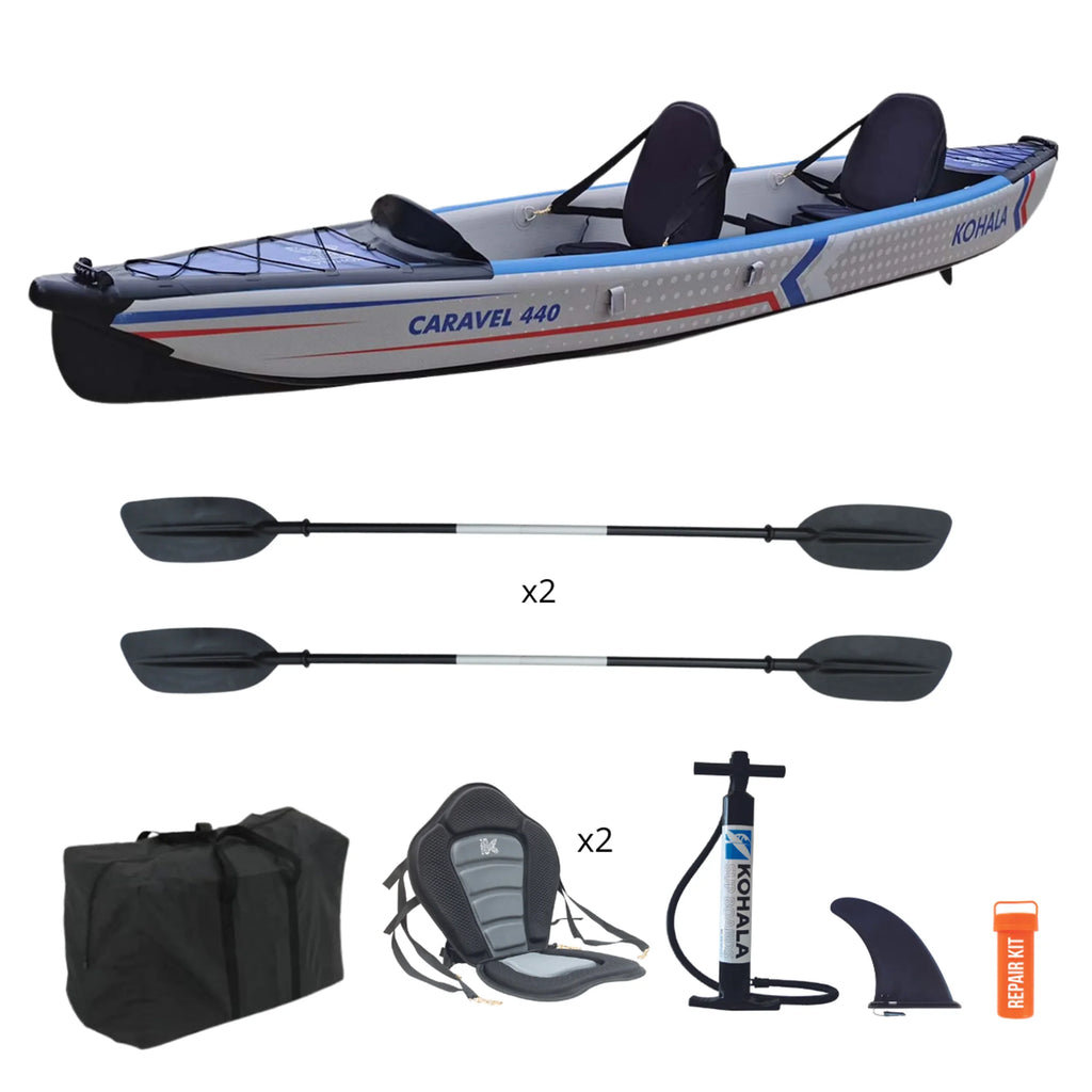 Inflatable Kayak Kohala Caravel 440