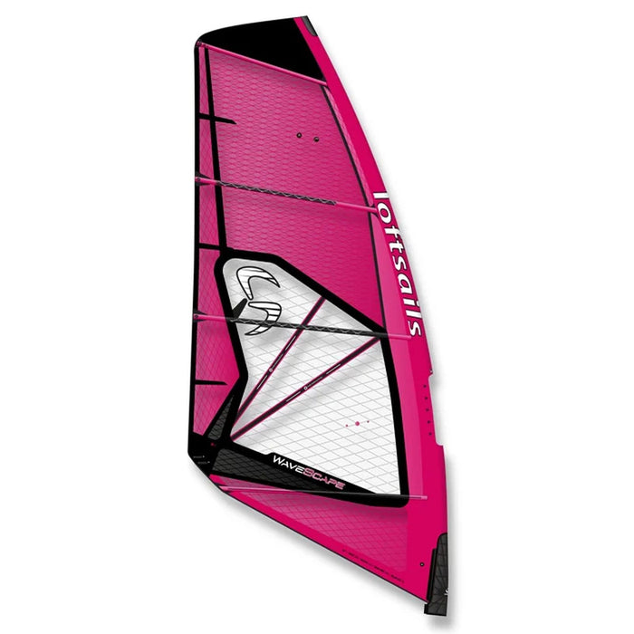 Voile de planche à voile Wavescape Fuchsia 2024-25 Taille 6.2 Loftsails LS060012410