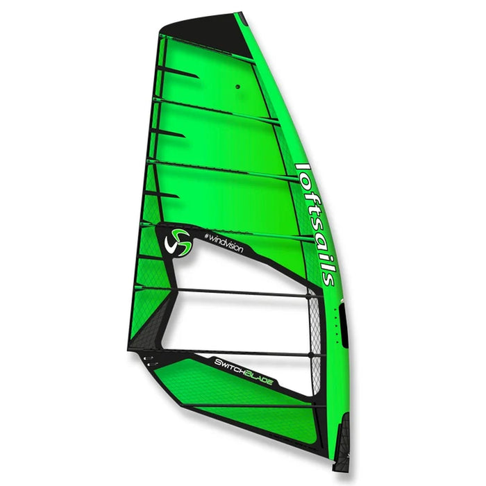 Voile de planche à voile Switchblade Verte 2022-23 Taille 7.0 Loftsails LS060012763