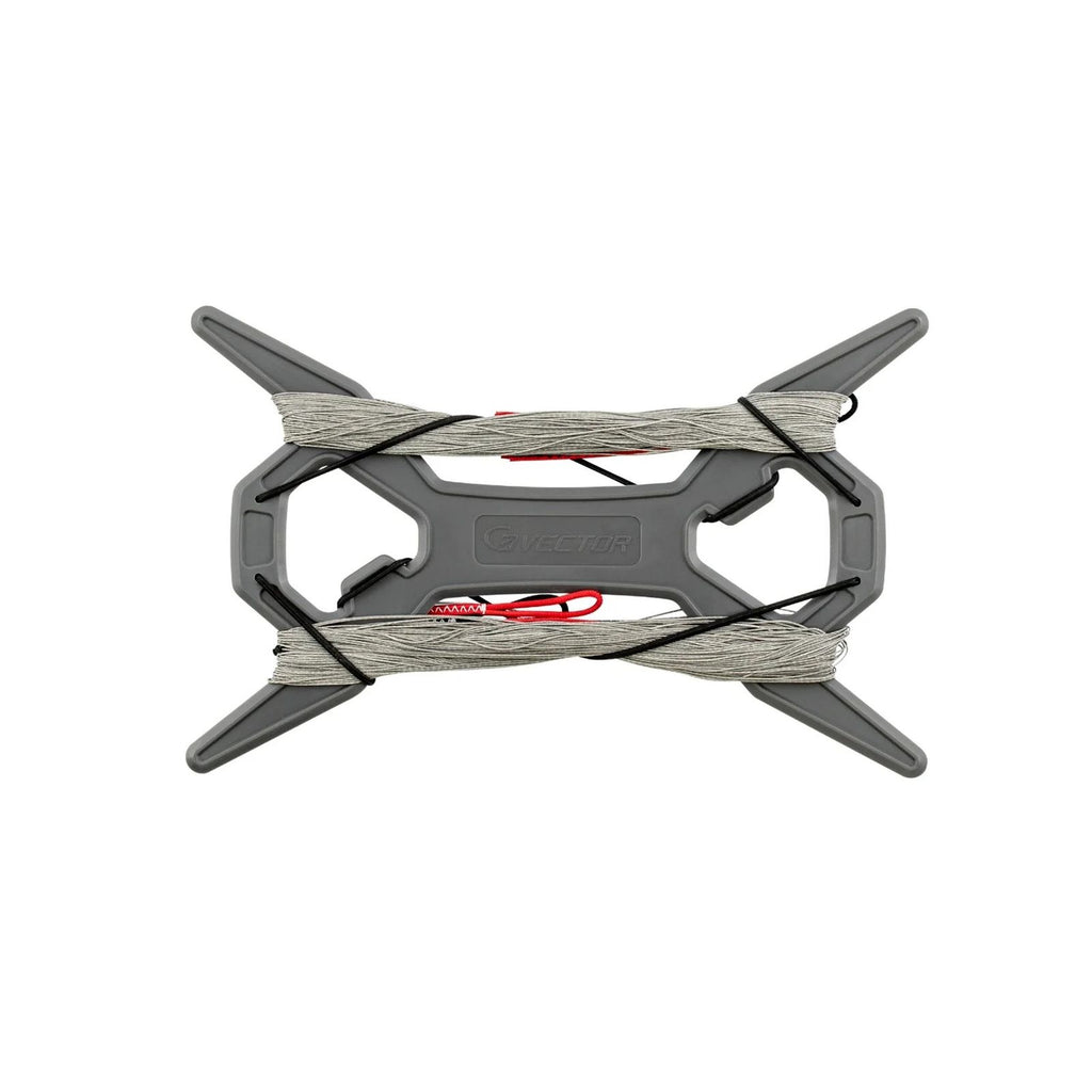 Quad Pro Kitelines Grey 4x20m 50-50kg Vector LVQ20050