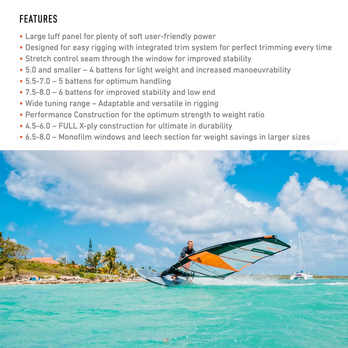 Windsurfing Sail RRD Evolution