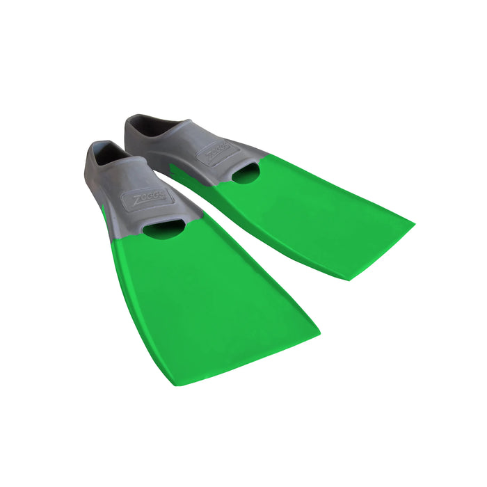 Aletas de natación Zoggs Long Blade Rubber Fins