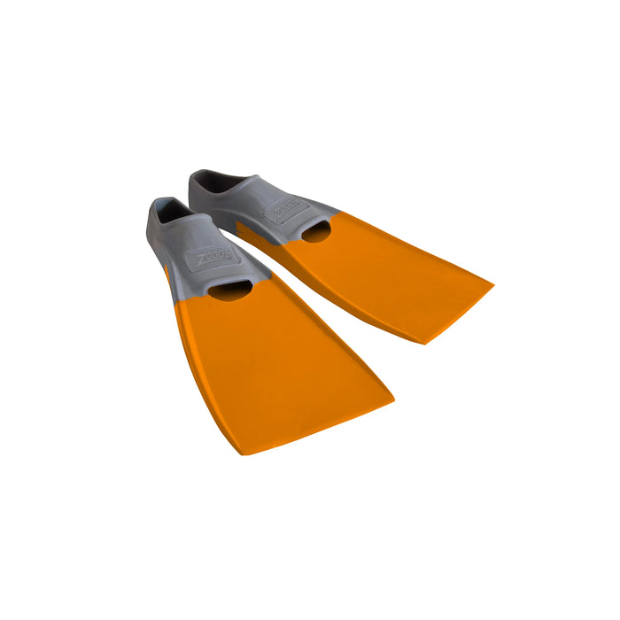 Aletas de natación Zoggs Long Blade Rubber Fins Junior