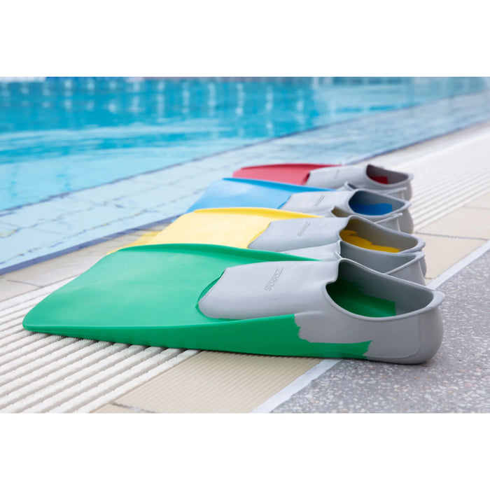 Aletas de natación Zoggs Long Blade Rubber Fins