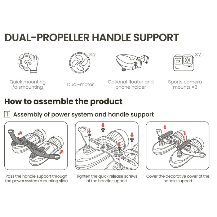 Double Handle for Tini Sublue