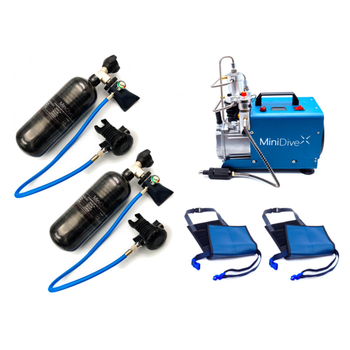 Arneses Dive Systems Carbon Max 2L MiniDive