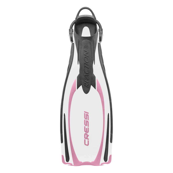 Aletas para Buceo Reaction EBS Blanco/Rosa Cressi