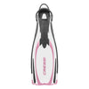 Scuba Diving Fins Reaction EBS White/Pink Cressi