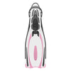 Scuba Diving Fins Reaction EBS White/Pink Cressi