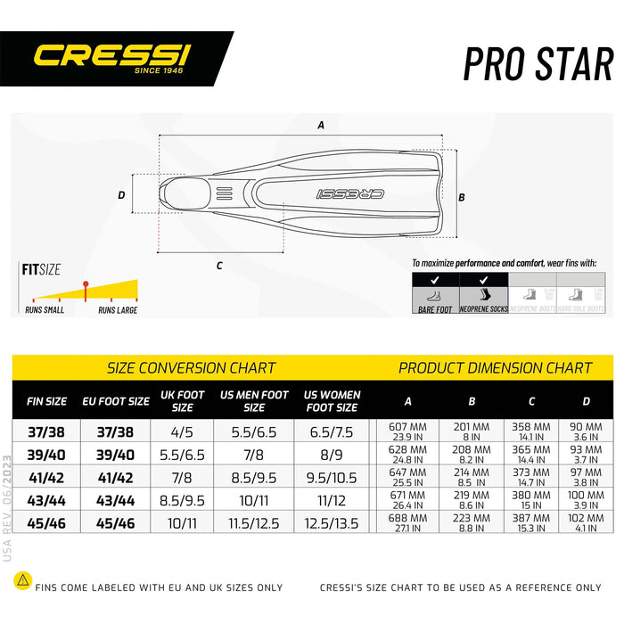 Snorkeling Kit Pro Star Cressi