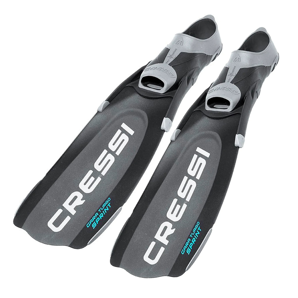 Freediving Fins Gara Turbo Sprint Black Cressi