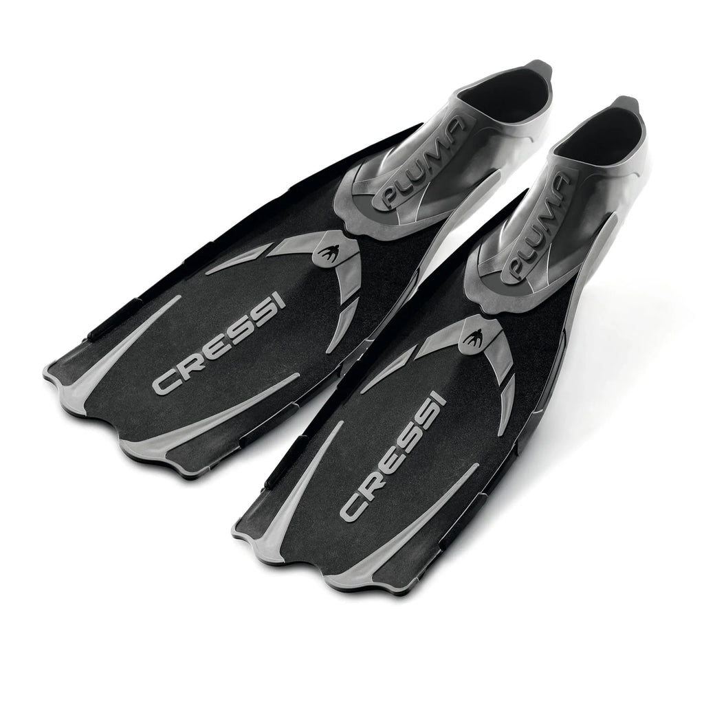 Snorkeling and Swimming Fins Pluma Black Cressi