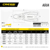 Aletas para Snorkel y Natación Agua Cressi