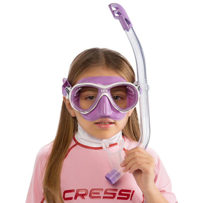 Kit de Snorkel Marea Vip Jr Colorama Cressi