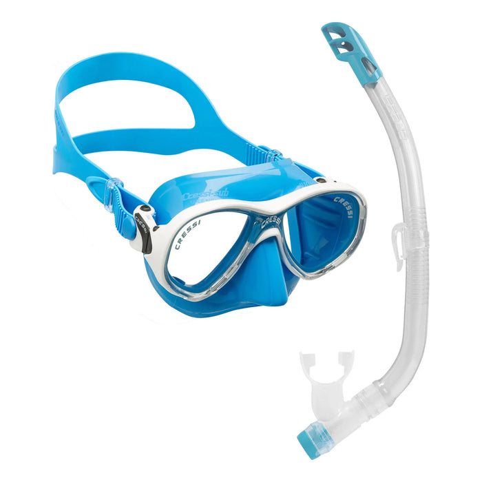 Kit de Snorkel Marea Vip Jr Colorama Cressi