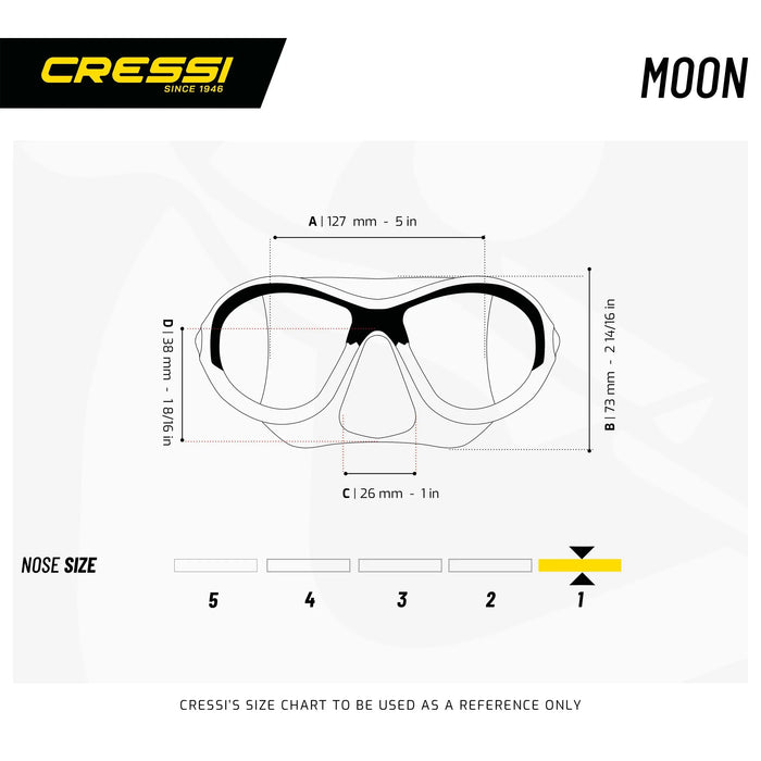 Kit de Snorkel Moon + Top Colorama Jr Cressi