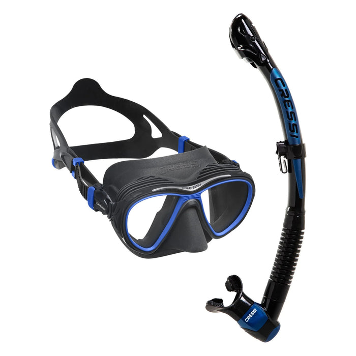 Kit de Snorkel Quantum + Itaca Ultra Dry Cressi